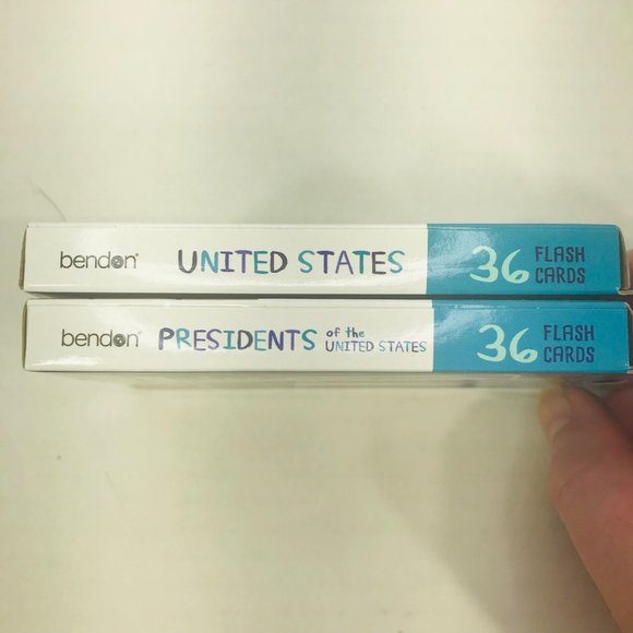 Bendon United States / Presidents Flash Cards Ages 5+ And 6+ New - Picture 5 of 5